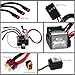 GOUPRC S3650 4300KV Brushless Motor 3.175mm Shaft with Upgrade 60A ESC Electric Speed Controller Combo Set for 1/10 RC Car Truck (4300KV+EAS)