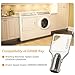 Washer and Dryer Machine Key GR800 Replacement for Speed Queen Commercial Washing Machines, Coin Laundry Machine Keys Replace GR800 Lock Keys, 2 Pcs