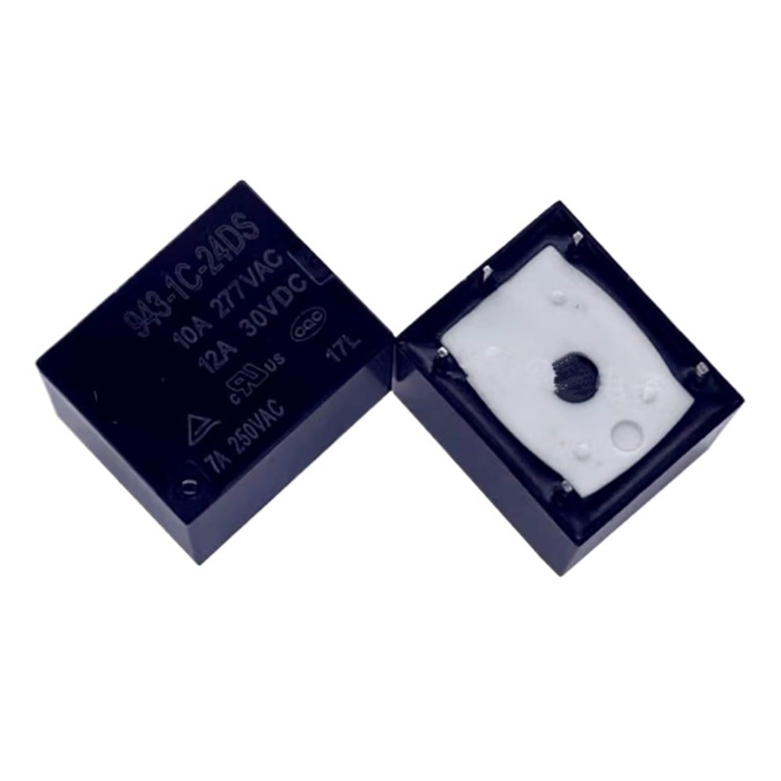 Relé 943-1C-24DS 24V CC 7A de 5 pines para reparación de placas electrónicas