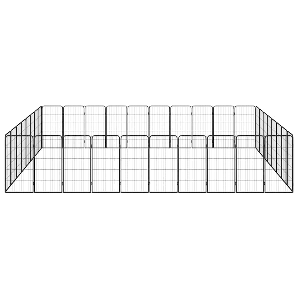 Cuccia per cani, 36 pezzi, 50 x 100 cm, in acciaio verniciato a polvere