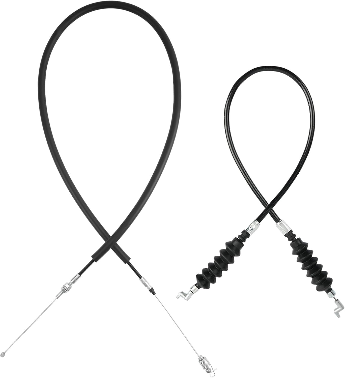 Club Car Precedent Gas Golf Cart Governor & Accelerator Throttle Cable Snap in Kawasaki FE290/FE350 2004-2011, OEM#102336001, 102513102