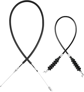 CLUBRALLY Club Car Precedent Gas Golf Cart Governor & Accelerator Throttle Cable Snap in Kawasaki FE290/FE350 2004-2011, OEM#102336001, 102513102