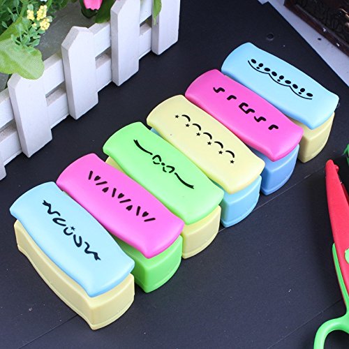 Since Creative DIY Paper Punch,Scrapbooking Punches 1 Pieces,Cute Multi-Pattern Hand Press Shapes,Kid Cut DIY Handmade Hole Puncher for Festival Papers and Greeting Card,Random Color Since Creative DIY Paper Punch,Scrapbooking Punches 1 Pieces,Cute Multi-Pattern Hand Press Shapes,Kid Cut DIY Handmade Hole Puncher for Festival Papers and Greeting Card,Random Color