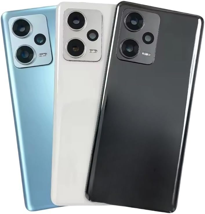 for Xiaomi Redmi Note 12 Pro+ 5G – Compatible Replacement Battery Back Cover Rear Housing Case (White)