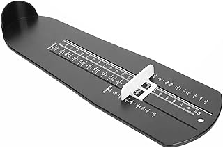Kids Foot Measuring Device Shoe Sizer for Infants and Children Accurate Foot Length Measurement Tool High Quality ABS Plastic Clear Markings US Standard Shoe Size Chart