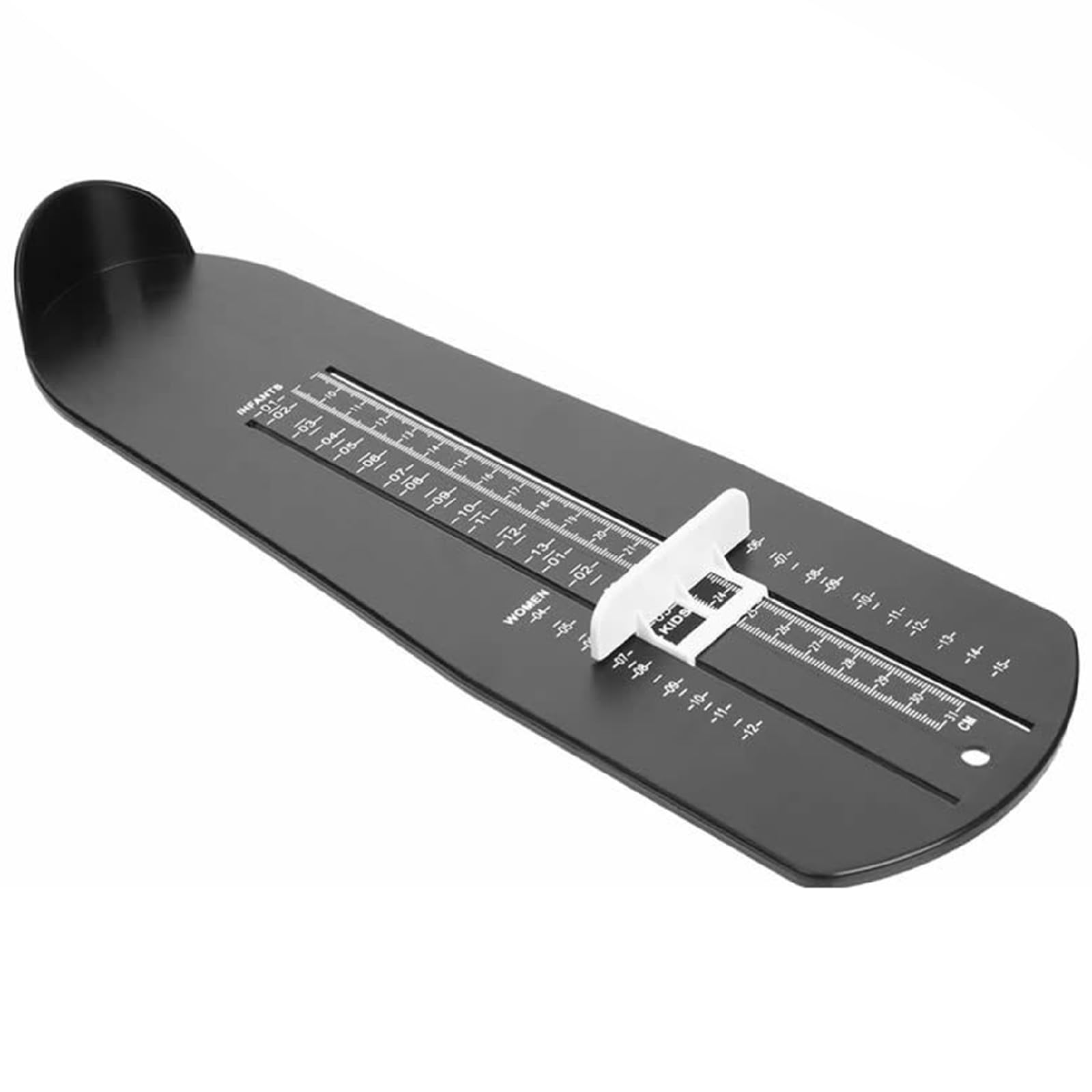 BQWanFA Kids Foot Measuring Device Shoe Sizer for Infants and Children Accurate Foot Length Measurement Tool High Quality ABS Plastic Clear Markings