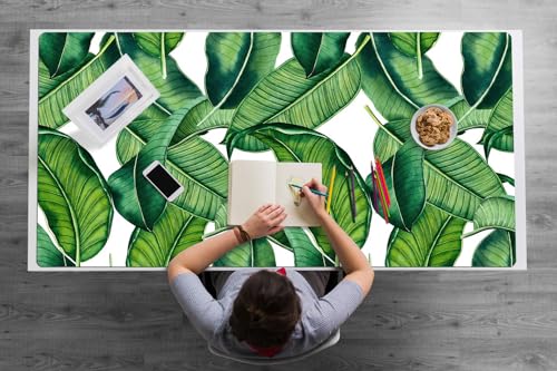 Sous-main de bureau 120x60 idéal à la maison pour un espace végétal
