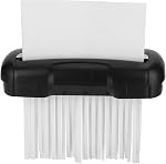 Déchiqueteuse de papier électrique efficace 6-Sheet Capacité d'utilisation des bureaux locaux 110V US Connecteur