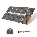 FlexSolar 100W Portable Solar Panel - 24% High Efficiency, IP67 Waterproof, QC3.0 USB-A/USB-C/DC Output for Small Power Station, Camping, RV & Emergency
