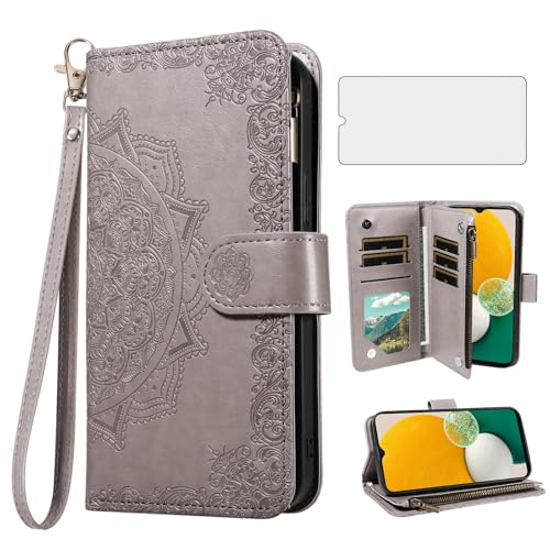 Coque Samsung A13 5G motif fleur pour voyager léger sans sac