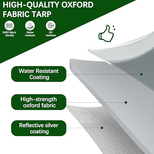 Large Metal Chicken Coop Upgrade Tri-Supporting Wire Mesh Chicken Run,Chicken Pen with Water-Resident and Anti-UV Cover,Duck Rabbit House Outdoor(9'W x 19'L x 6.5'H)