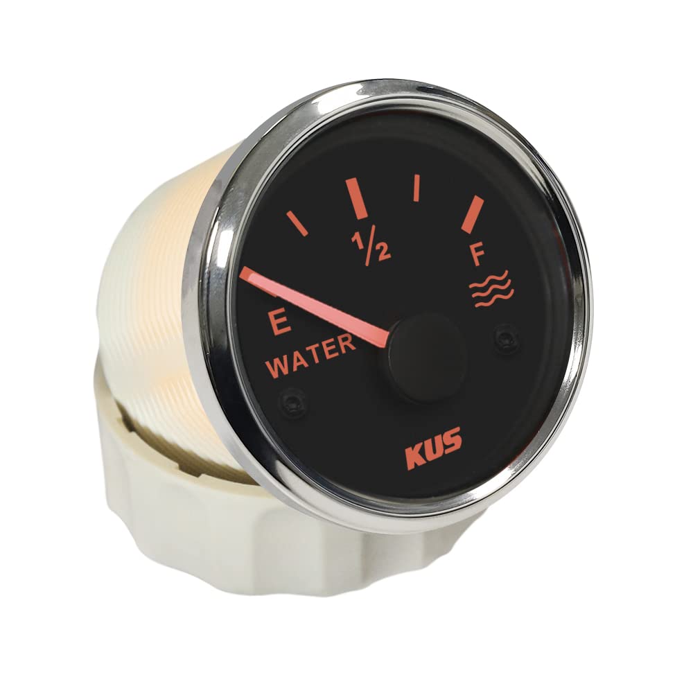 Kus Water Level Gauge Meter Indicator 240-33ohm with Backlight 12V/24V 52mm(2