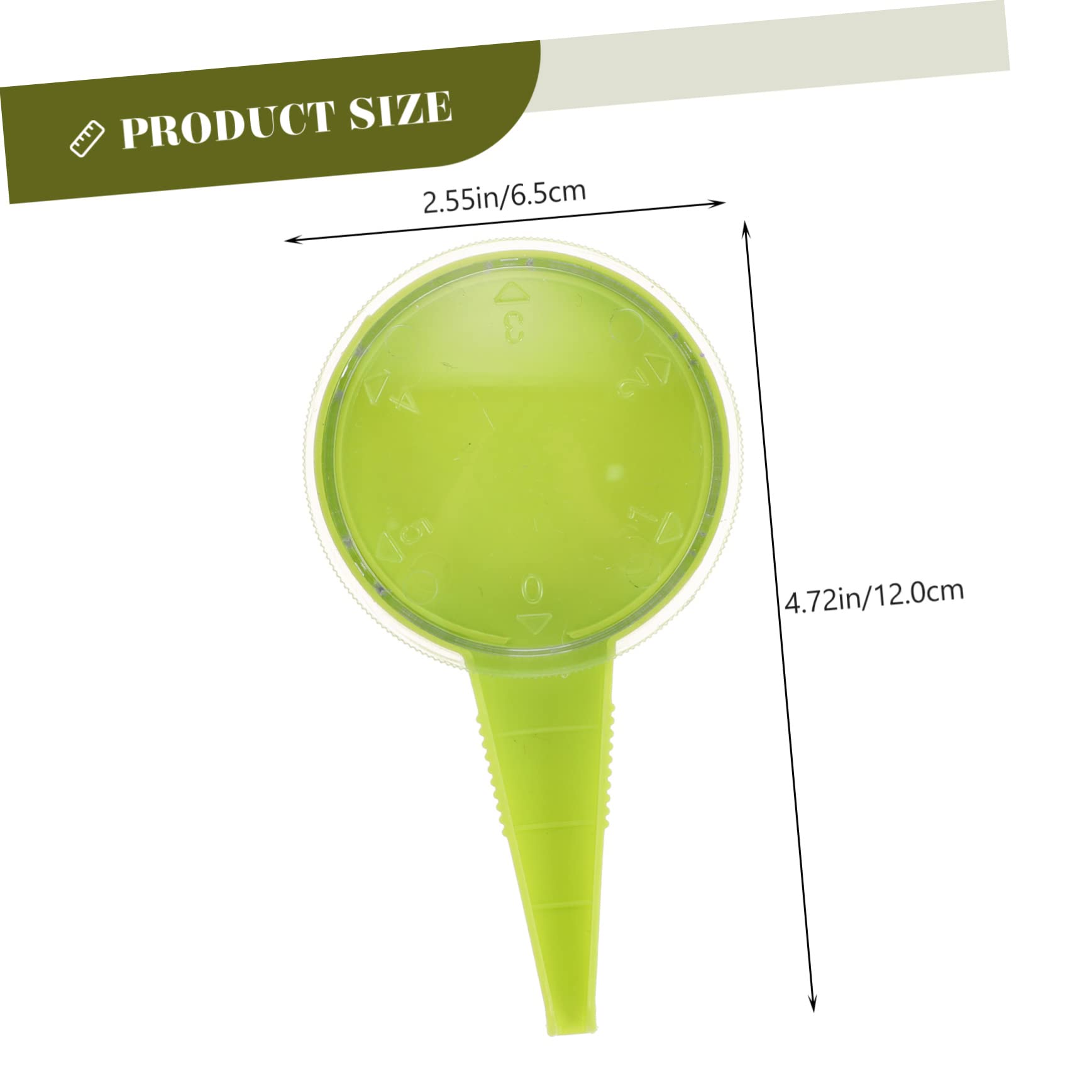 SUPVOX 6pcs Seeder Set Handheld Flower Bulb Planter Tool Garden Dispenser for Home