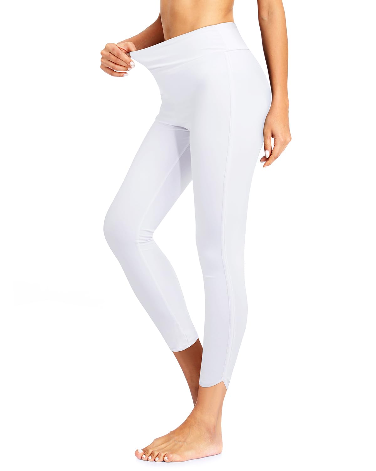 Holipick High Waisted Swim Pants for Women - Swimming Leggings Swimsuit UPF 50+ Rash Guard