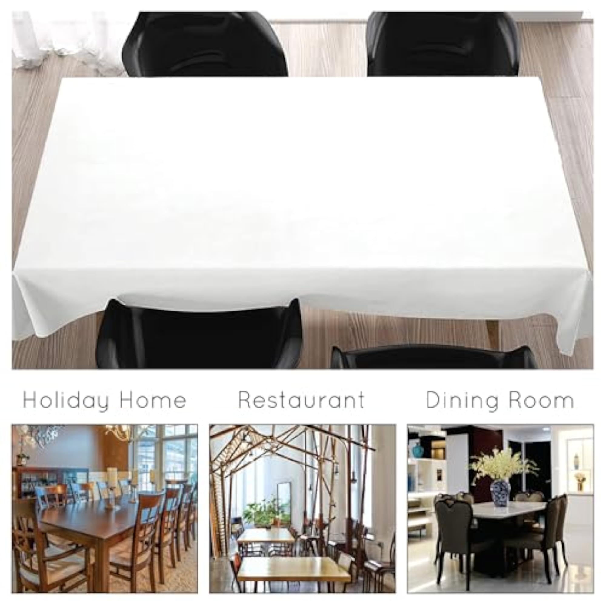 Cotton Dining Table Cloth for 6 to 8 Seater, Damask Design