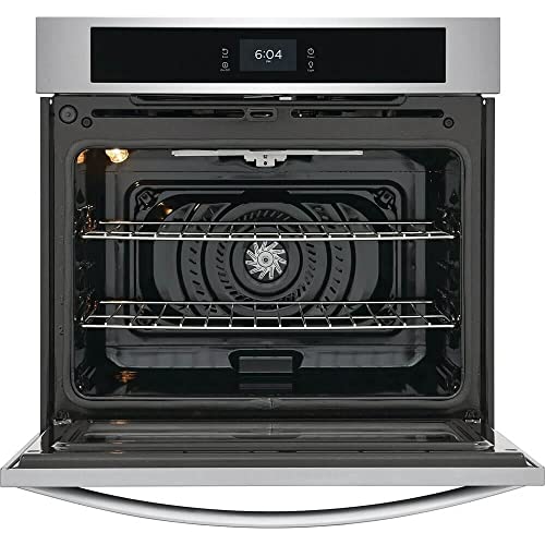Frigidaire Fcws3027As 30" 5.3 Cu. Ft. Total Capacity Electric Single Wall Oven With 2 Oven Racks, Convection, Sabbath Mode, Delay Bake, In Stainless Steel #TOP1
