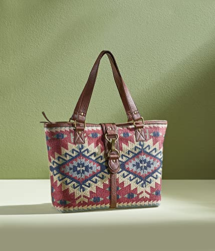 Mona-B-Women-Canvas-ToteShoulderHand-Bag-For-Shopping-Travel-and-Grocery-Metro-Medium