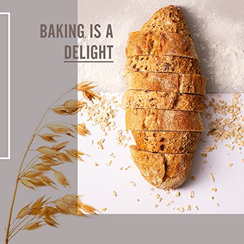 Image of JIWA healthy by nature Organic Quinoa, 1 Kg, (Certified Organic & Gluten Free) & Oats Flour, 900 g (Gluten Free)