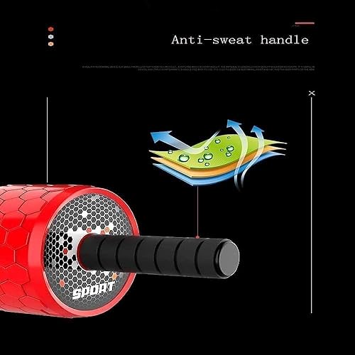 Miniatura 6 de Rueda de abdominales Ab Roller Equipo de entrenamiento para abdominales - Rodillo de abdominales - Kit de rodillos abdominales para entrenamiento de