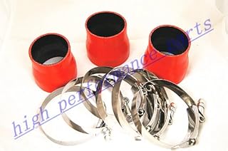 3X RED Silicone Reducer Hose 3 Ply 3