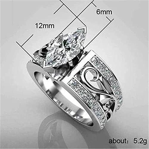 Hollow Fashion All-Match Engagement Wedding Ring (Beauty code9)