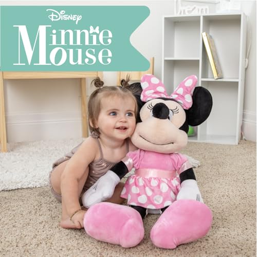 Image of Disney Baby Minnie Mouse Stuffed Animal Plush Toy, 25 Inches