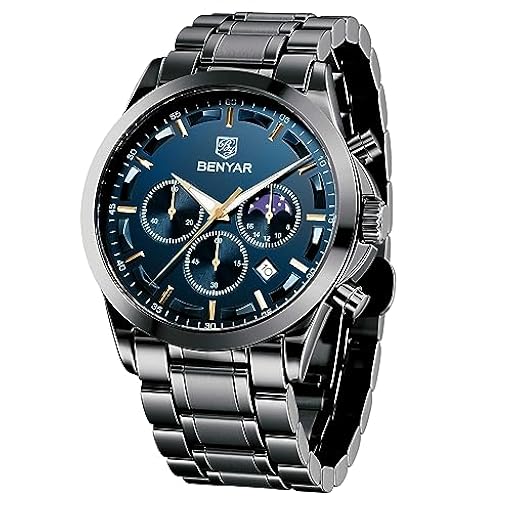 BENYAR by Relojes Hombre Cronografo Analógico Impermeable Luminoso Reloj Hombre Regalo Elegante | Ya disponible en tu tienda friki favorita! En mundofriki.es! BENYAR by Relojes Hombre Cronografo Analógico Impermeable Luminoso Reloj Hombre Regalo Elegante | Ya disponible en tu tienda friki favorita! En mundofriki.es!