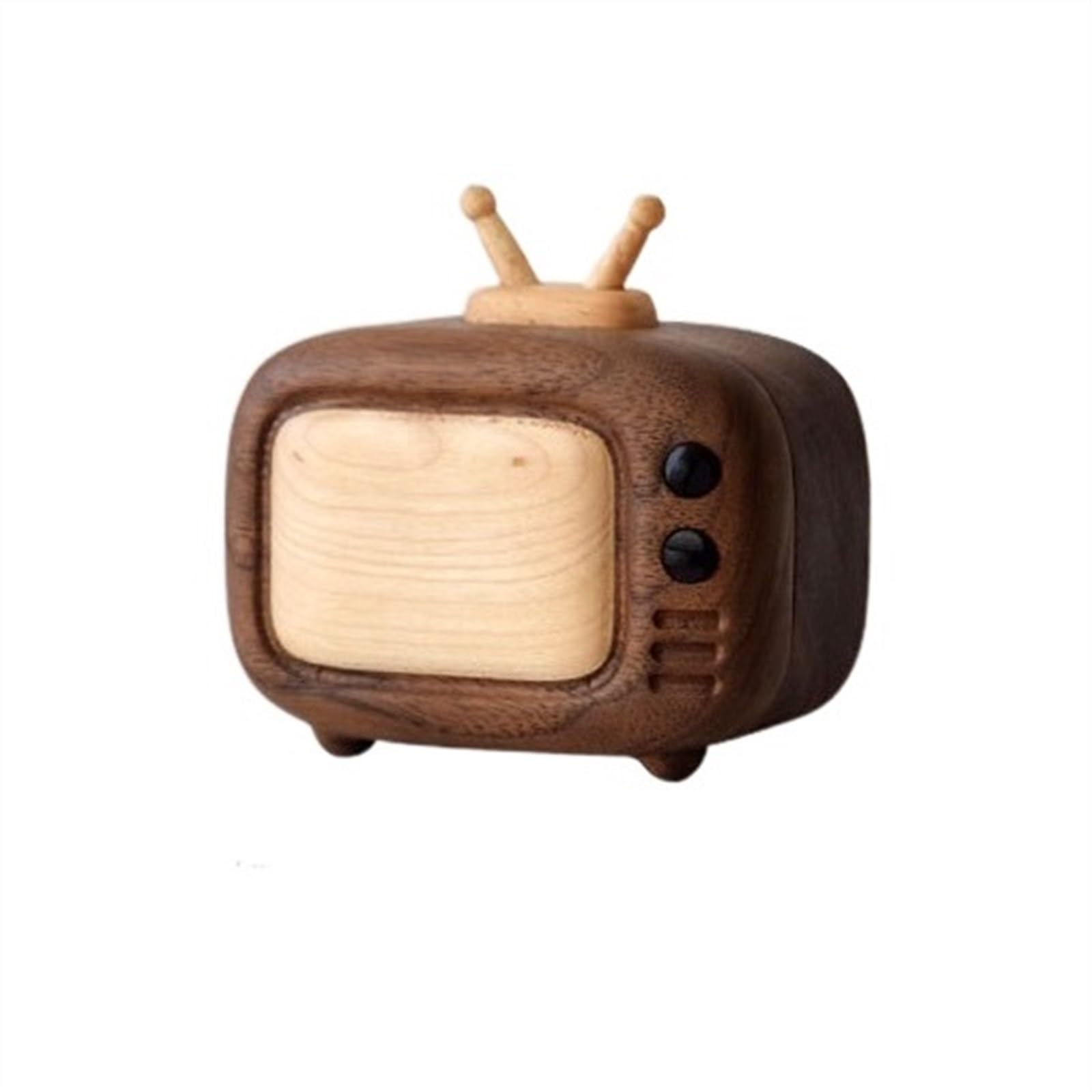 Wdwdw Toothpicks Dispenser Toothpick Box Wooden Storage Boxed Jewelry Gadgets Stainless Steel Tool Holder