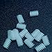 BELTXTROPHE 10pcs 0.3 Module Plastic Mini Worm Gear 0.65mm Inner Hole 0.3M 3.5x5mm Worm Gear 0.7mm Tight Fit Shaft DIY Toy Worm Rod Industry