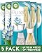 Price comparison product image Air Wick Reed Diffuser, Pure Spring Delight Scent - 5 Bottles x 25ml (125ml)