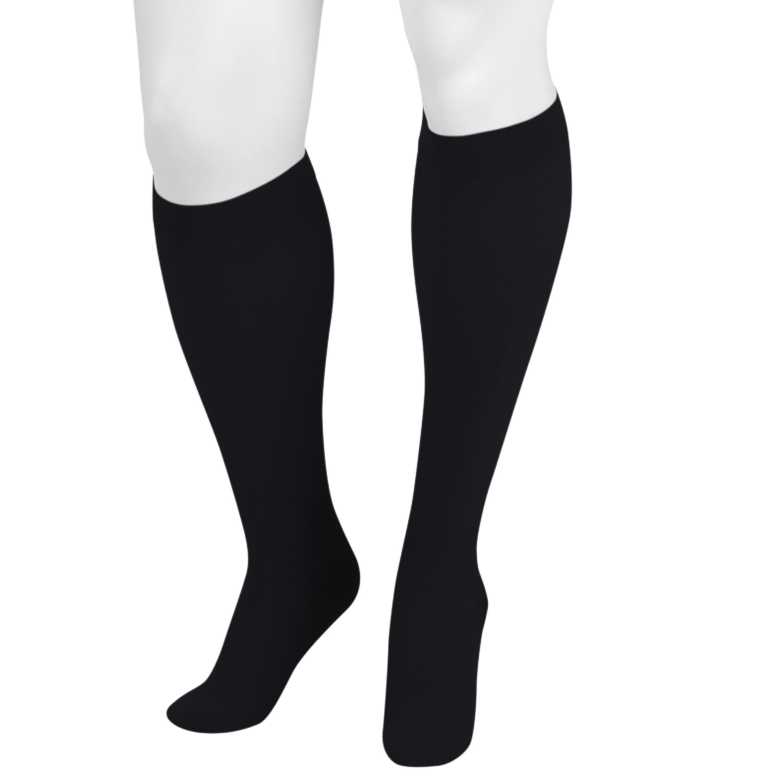 Juzo Basic 4410 Knee-High 15-20 mmHg Closed Toe Compression Stocking – Men & Women, Regular