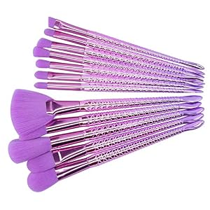 Juego De Brochas De Maquillaje, Brocha De Maquillaje, 12 Piezas Para Maquillaje De Mujer