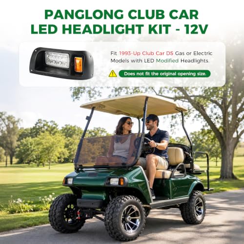 Panglong Club Car DS LED Headlights by Panglong - Used condition - Image 7