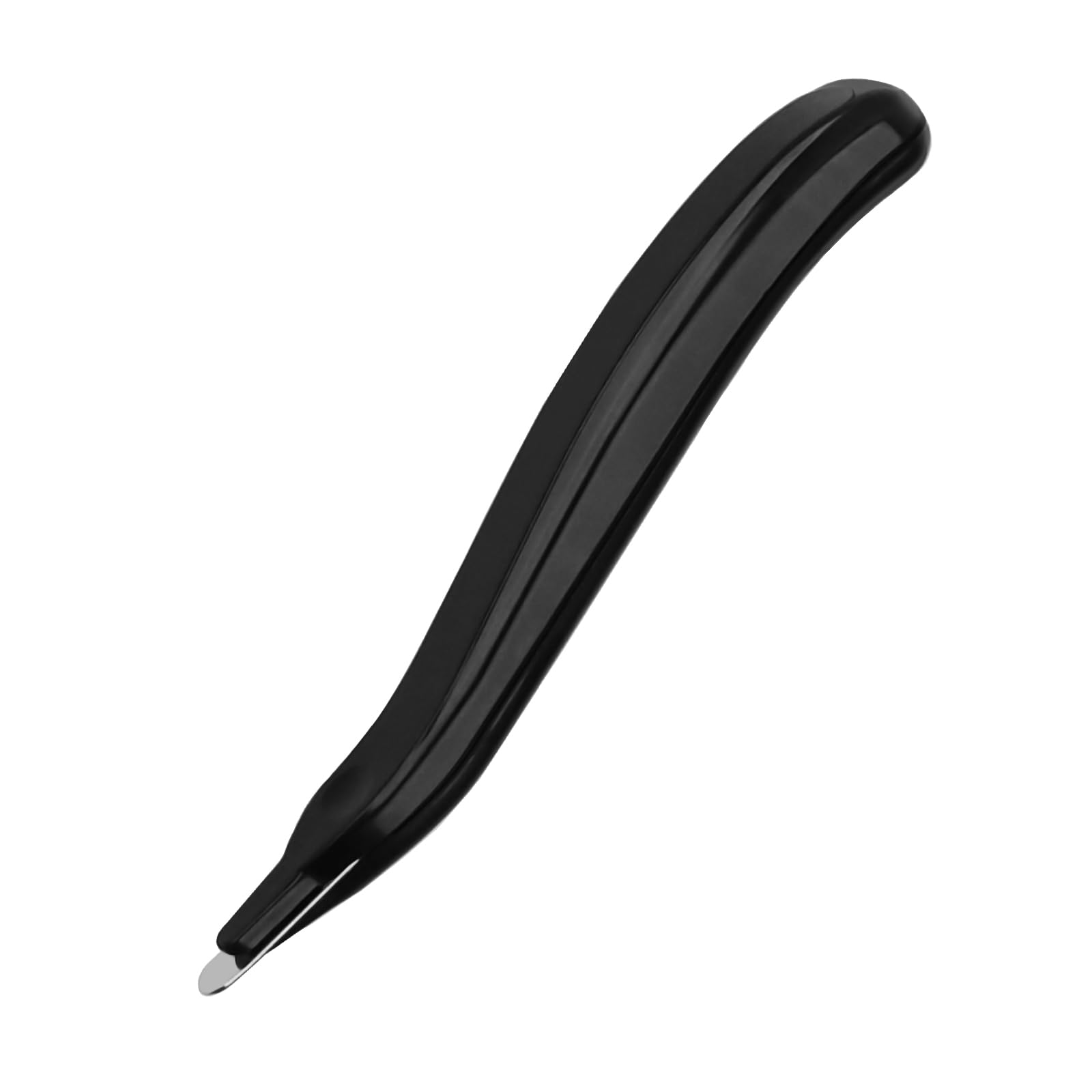 Staple Remover, Staple Puller Tool with Magnetic Tip, Ergonomic Design for Efficient Staple Extraction, Suitable for Home, School, Office, Black