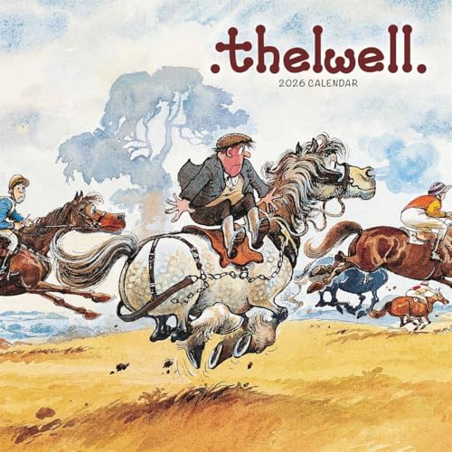 Carousel Worldwide, Thelwell 2026 Wire-o Wall Calendar