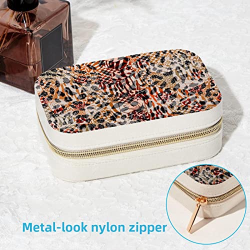 Coffret bijoux léopard anti-nœud pour transporter vos colliers - 7