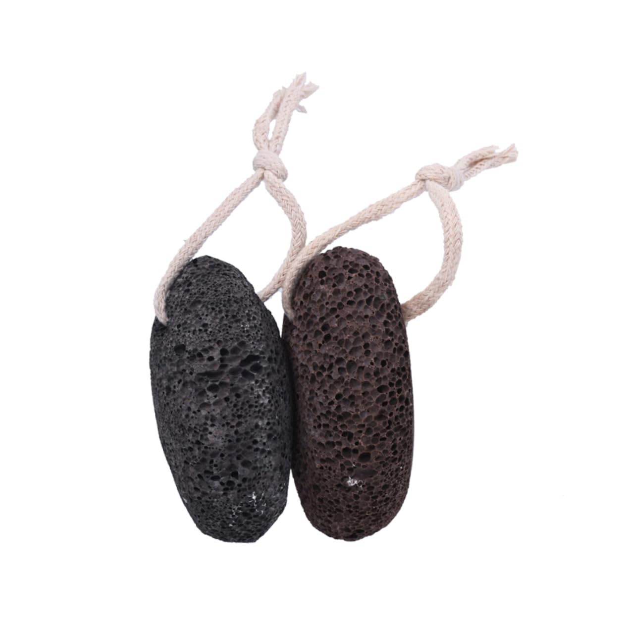 minkissy Natural Lava Stone Foot Washboard 2 Pcs Foot Grater Remover Pumice Stone for Feet Hand Exfoliation Foot Rem