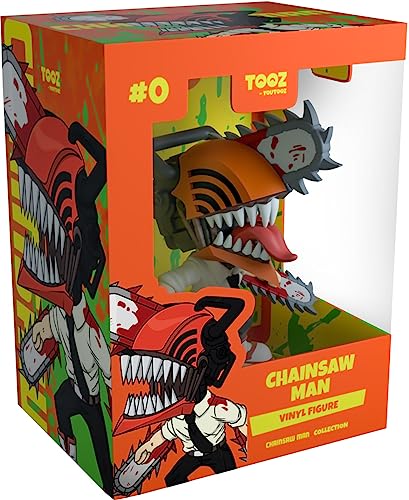 You Tooz Denji Chainsaw Man Figure 11 cm, Green,orange,white,yellow, único