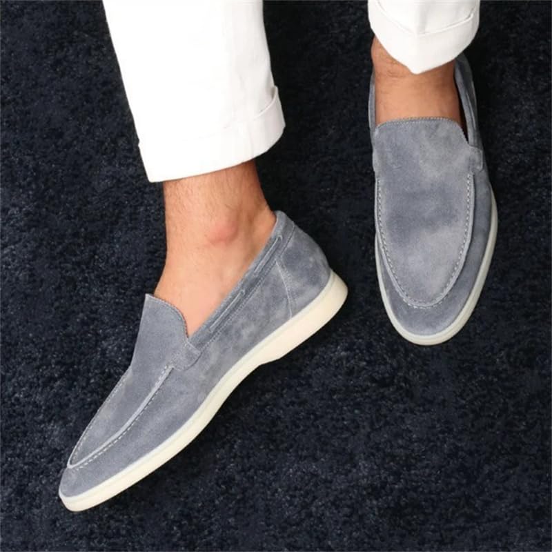 Hermanos – Scarpe basse in pelle super eleganti e confortevoli per uomini – scarpe basse, scarpe casual, slipper, scarpe da uomo, scarpe universitarie, slip-on.