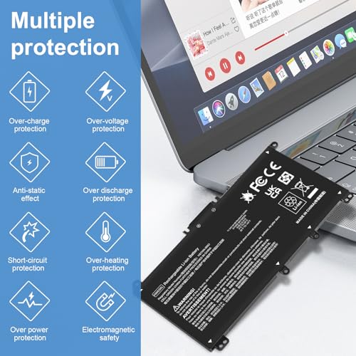Image of HW03XL L97300-005 Laptop Battery for HP Pavilion 15-EG 15-EH 17-CN 17-CP 15-eg0073cl 15-eg0070wm 15-eh0050wm 17-cn0xxx 17-cn0023dx 17-cn0053cl L96887-421 L96887-AC1 HWO3XL HW03041XL L96887-1D1 41.04Wh
