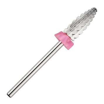 C & I Nail Drill Typhoon Style Efile for Electric File Machine, 1 Way Sharp File-Teeth for Acrylic Gel Nails Remove, Manicure Tools for Nail Techs Use, Right Hand Use Only Triple Coarse -3XC