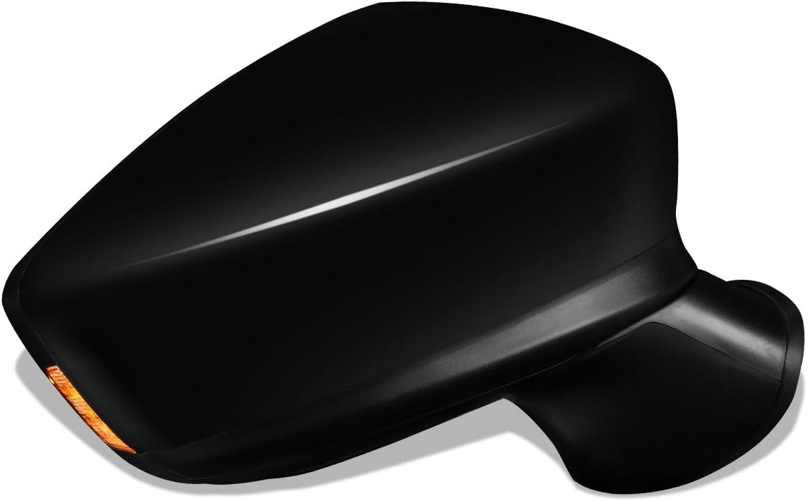 Auto Dynasty MA1320180 OE Style Powered+Heated+Turn Signal Driver/Left Side View Door Mirror Compatible with Mazda 3 14-15