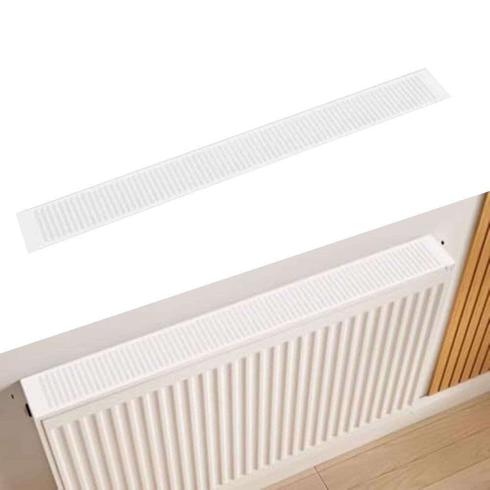 Cache-poussière pour radiateur - Fixation magnétique - Bloque la poussière et les débris - Tissu résistant aux rayures - 80 cm