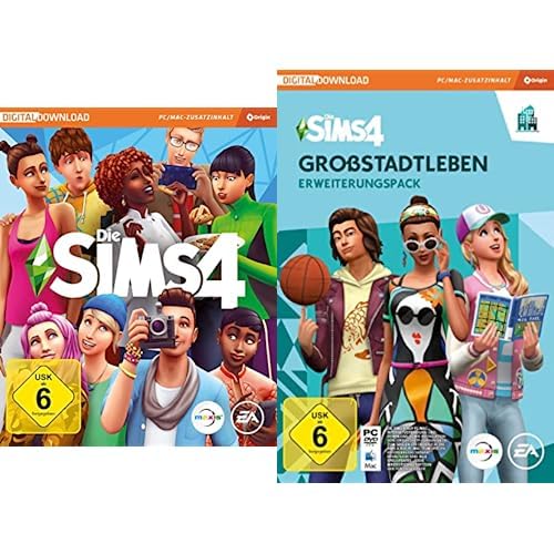 Die Sims 4 + Die Sims 4 Großstadtleben (EP3) PC Download Amazon.de Games
