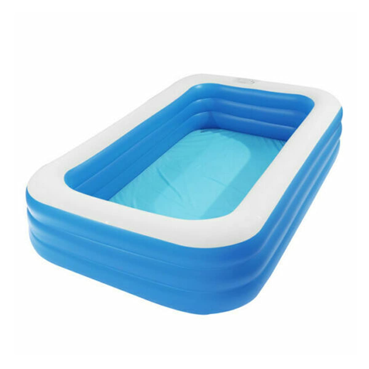 HLGQ Inflatable Swimming Pool, 149"x80.7 x23.6, Summer Leisure Water Party, Family Pool, for Outdoor Garden Backyard, Outdoor Swimming Center