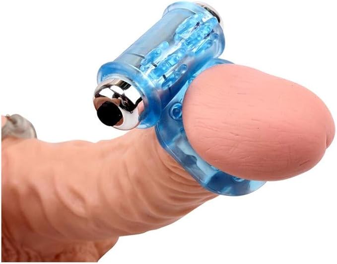 Chisa Anillo Vibrador para el Pene Bull Ring Azul - 100 gr ...