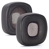 defean Almohadillas de repuesto compatibles con auriculares Bluetooth Marshall Major III/IV/V ANC (no compatibles con Marshall Monitor Series), cojines de espuma de alta densidad con piel de proteína