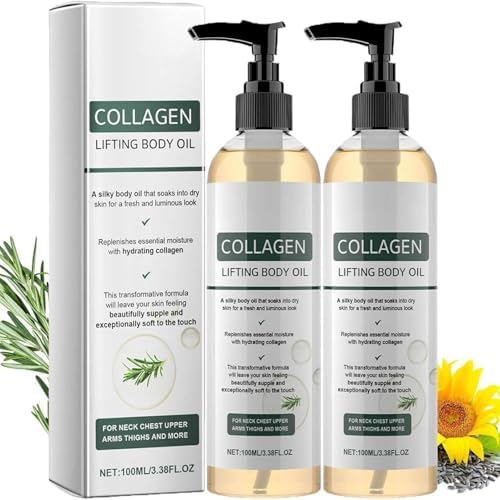 2PCS Collagens Lifting Body Oil - Collagens Oil For Skin Tighteni...