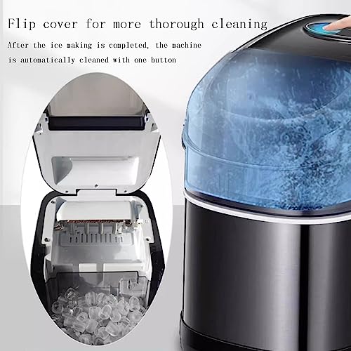 Máquina para hacer hielo portátil GORTTYEO 33 lb miniatura 4