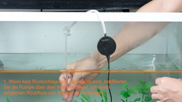 UPETTOOLS Nano-Luftstein Für Aquarium – 15,2 Cm, Feine Sauerstoffblasen, Für 100–150 Gallonen, Inkl. Schlauch & Zubehör